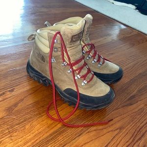 The North Face hike boots (worn once)
